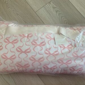 Kids Nap mat by apple of my isla pink bow